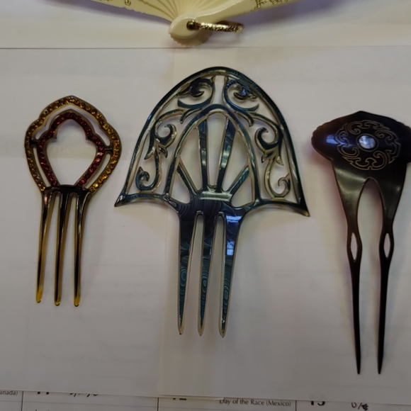 Hair ornaments and fan main image 5